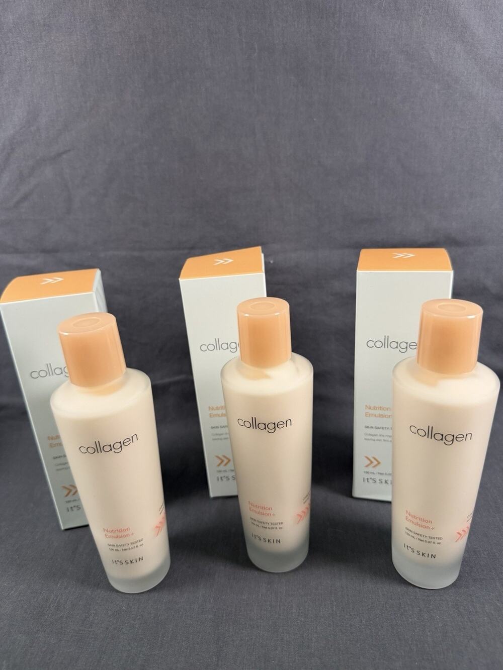 3 IT'S SKIN Collagen Nutrition Emulsion+ | Firming & Revitalizing – 5.07 fl oz